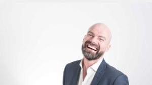 man smile